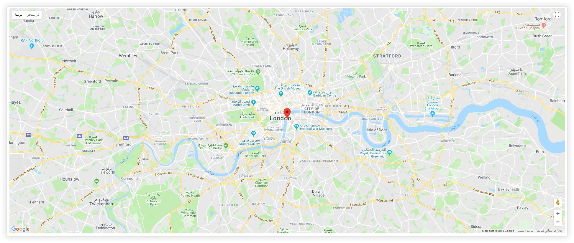 Added google map using elementor