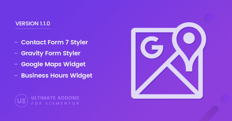 Ultimate Addons for Elementor Version