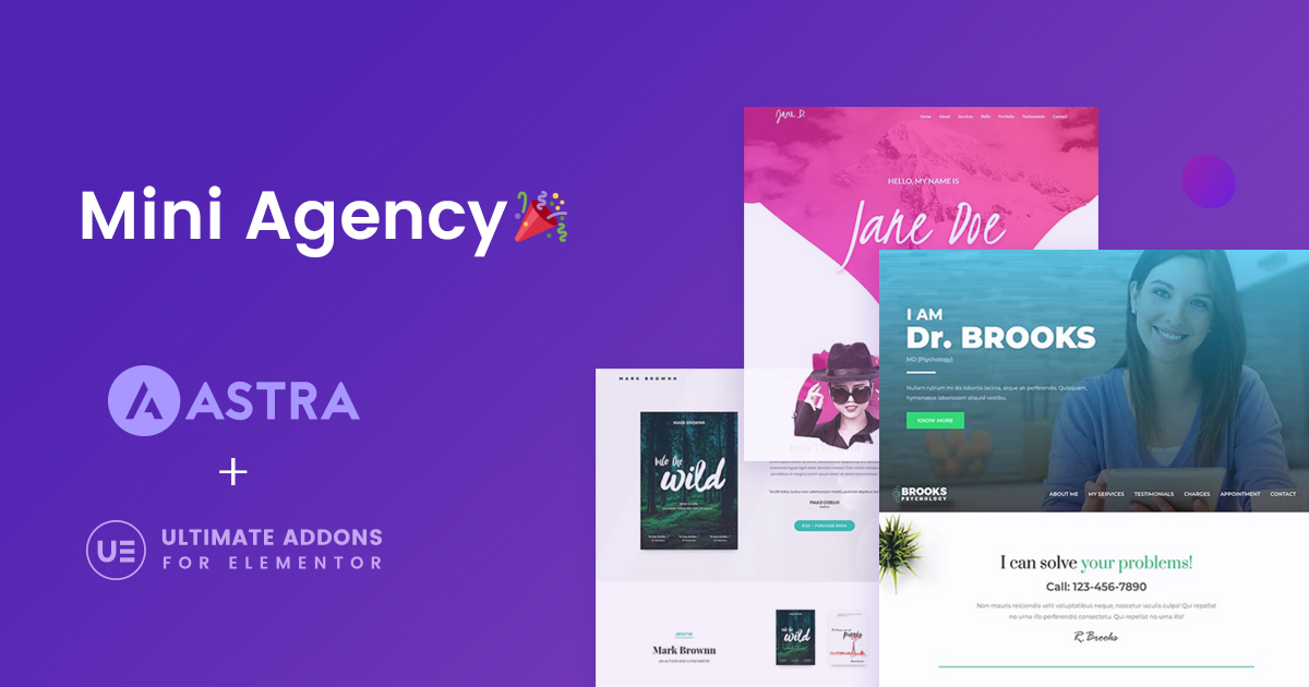 Mini Agency Bundle Elementor