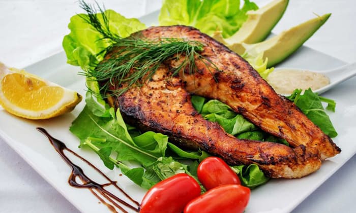 Grilled Fish with Avocado