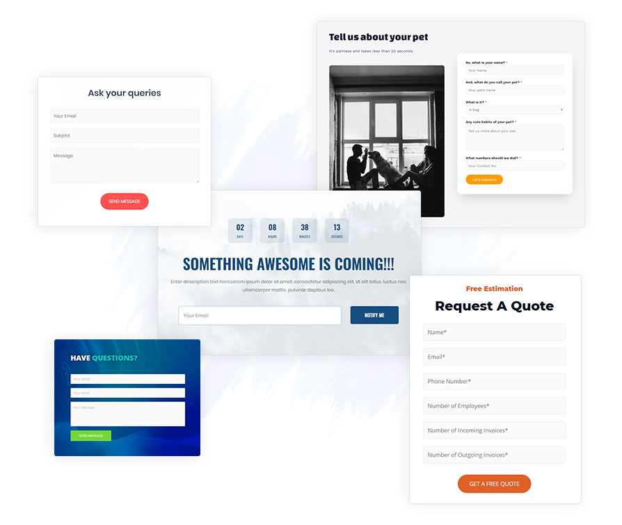 wp forms styles ultimate elementor
