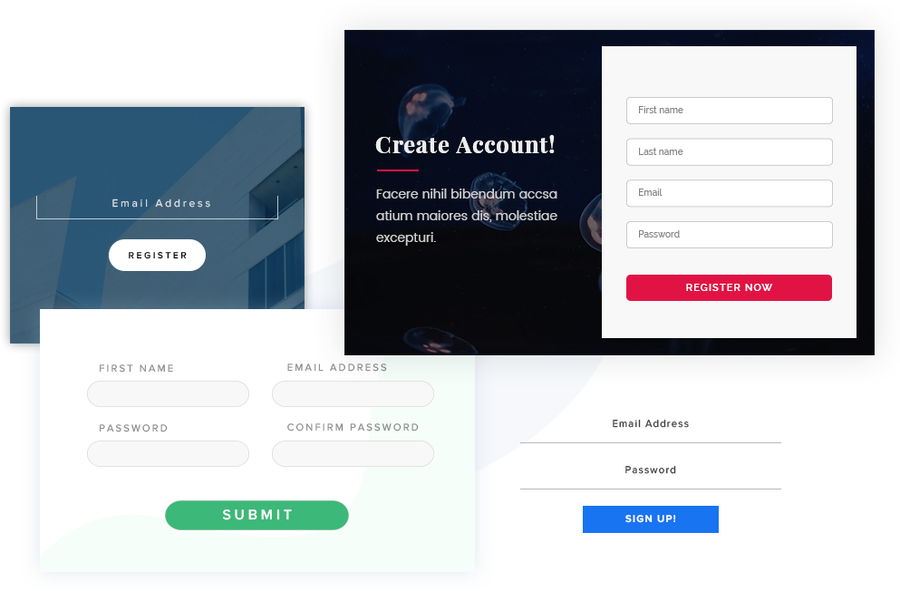 Register Form Examples Ultimate Elementor