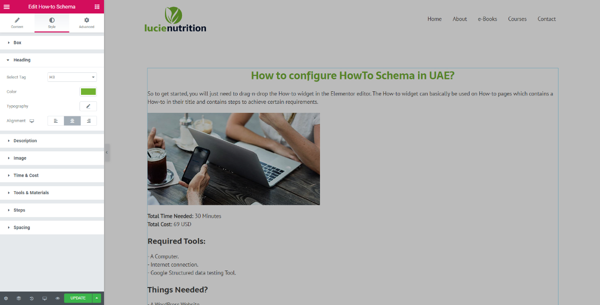 UAE How-to Schema Style