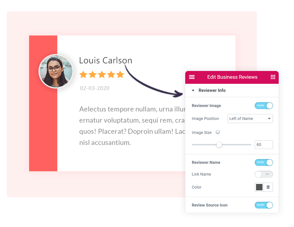 Reviewer Info Ultimate Addons