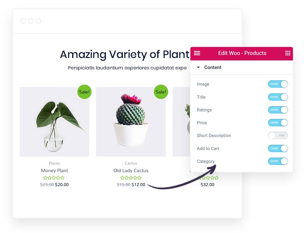 WooCommerce Content Hide Ultimate Elementor