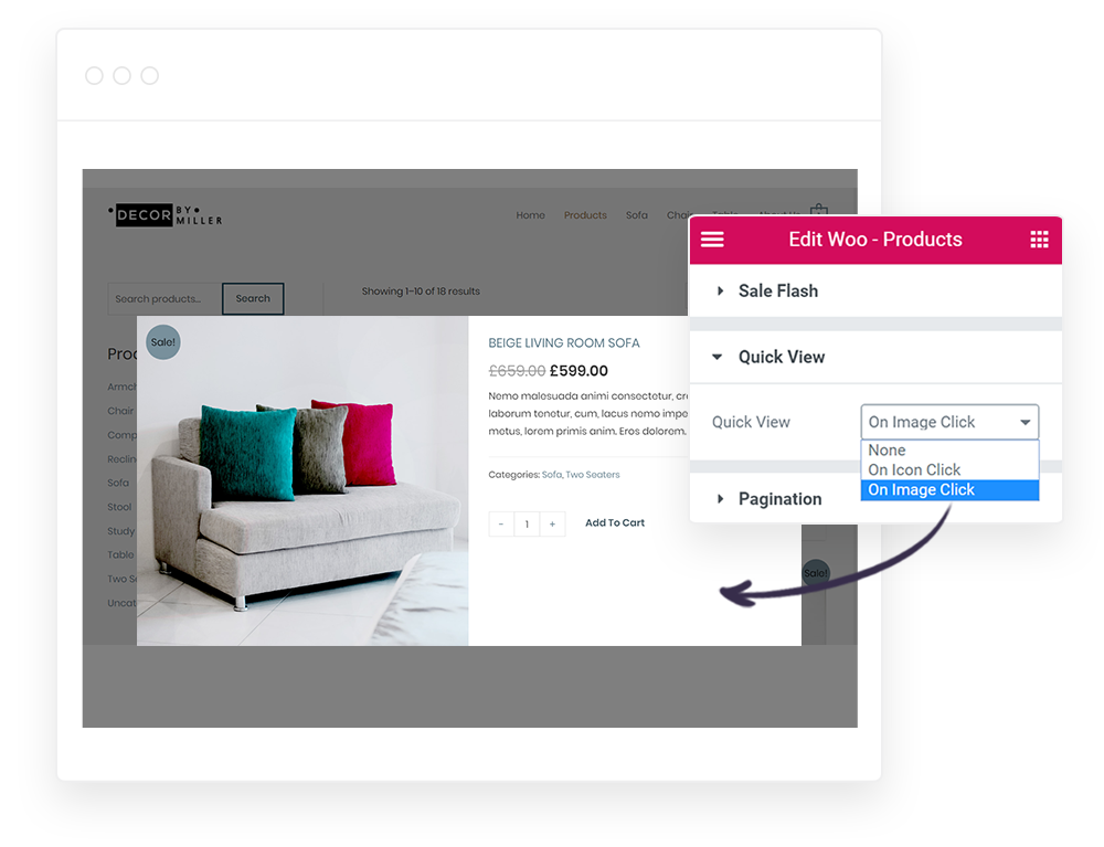 WooCommerce Lightbox Ultimate Elementor