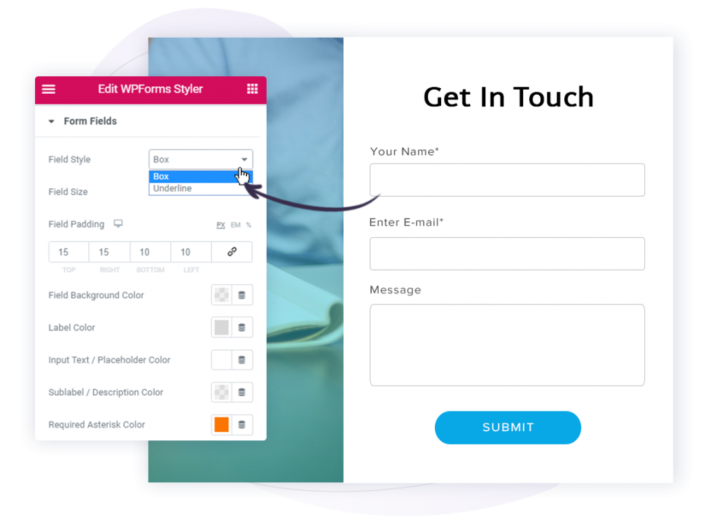 WP Form design layouts