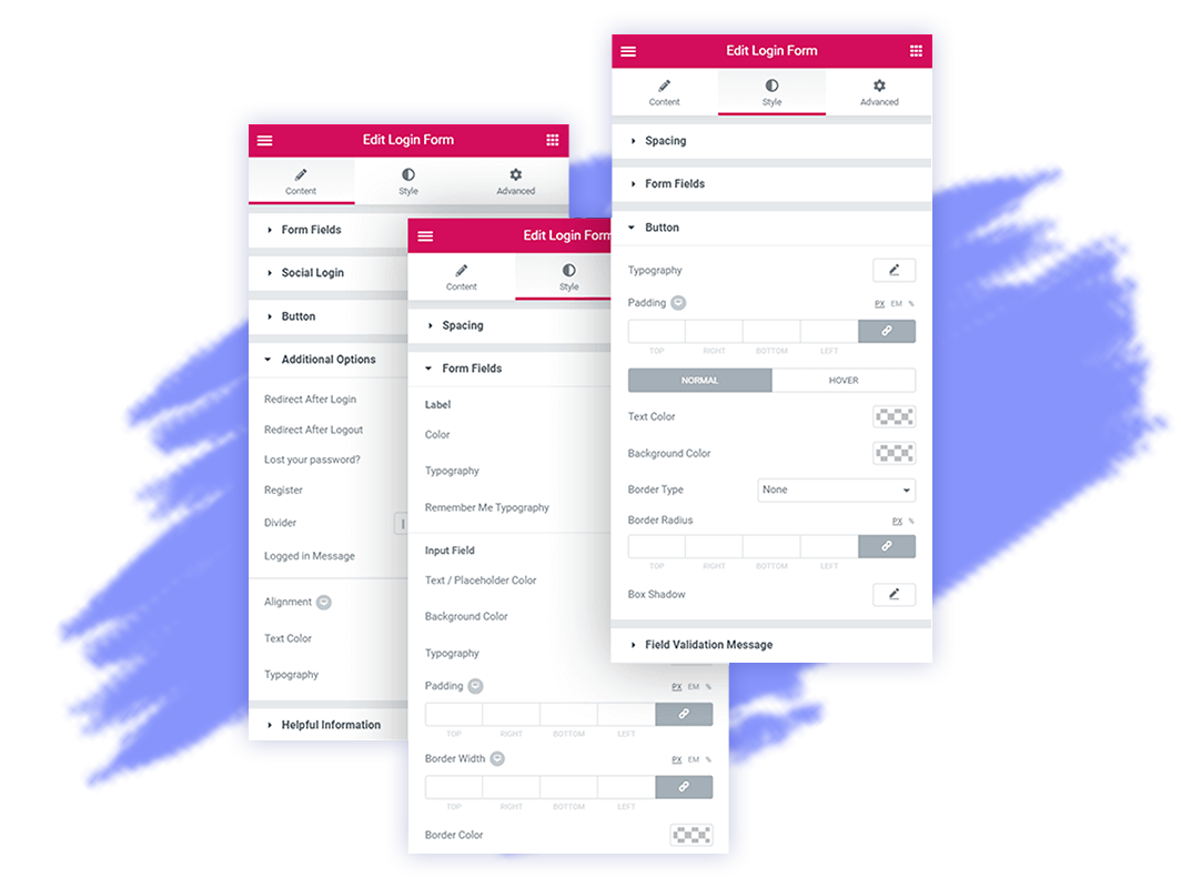 Edit Login Form
