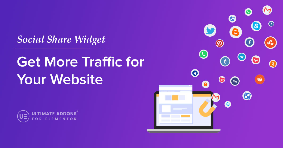 UAE - Social Share Widget