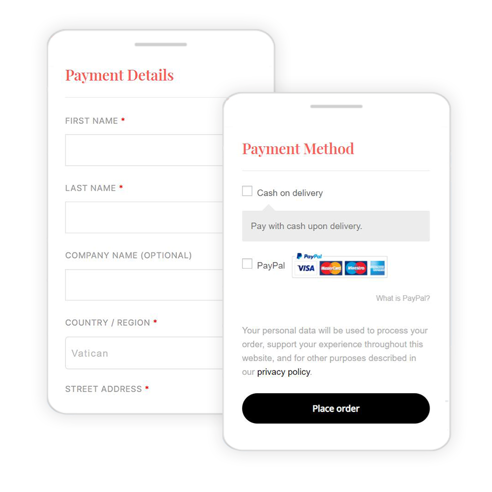 Responsive Checkout