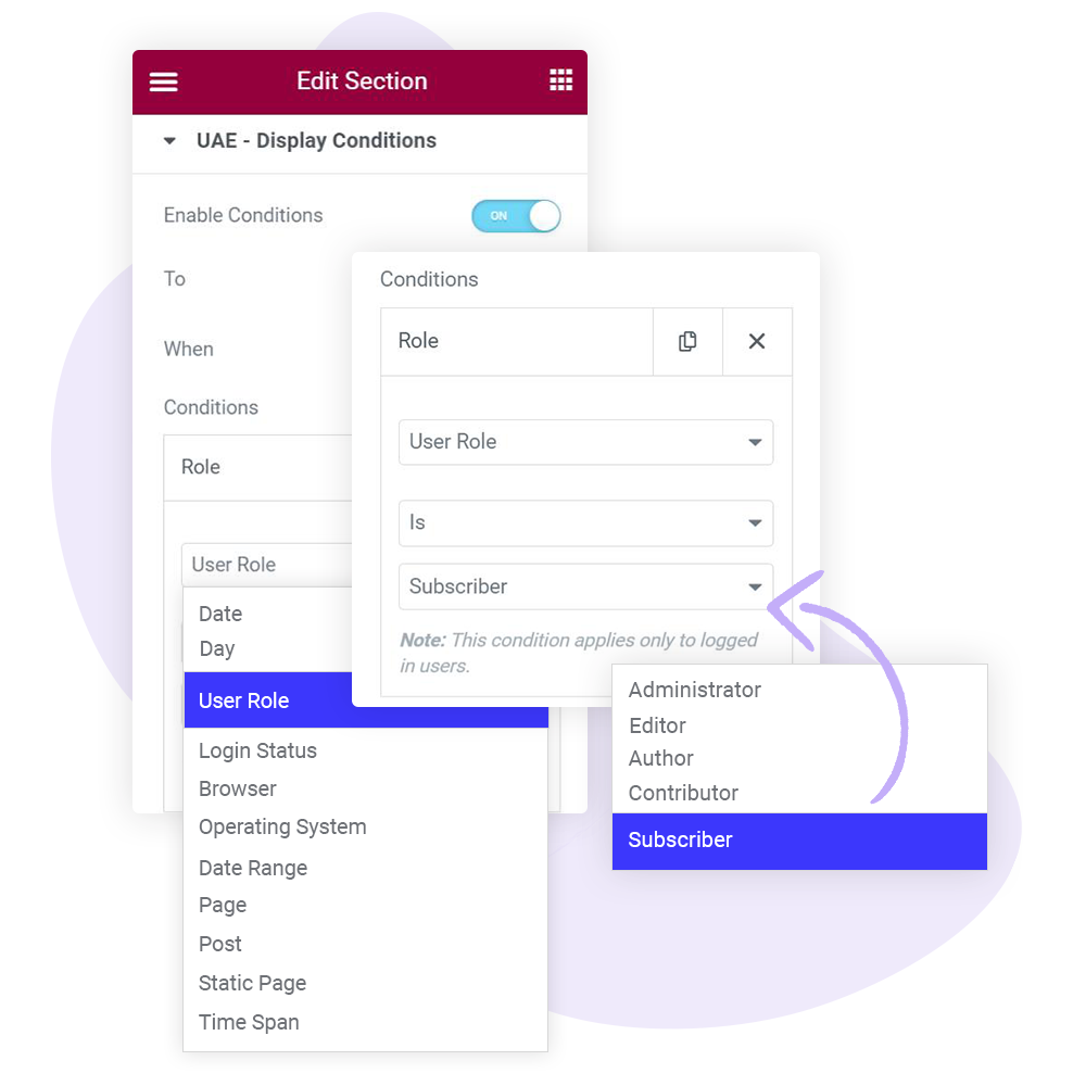 Manage User Role