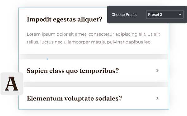 Faq Preset