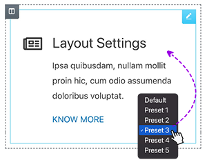 Select Preset