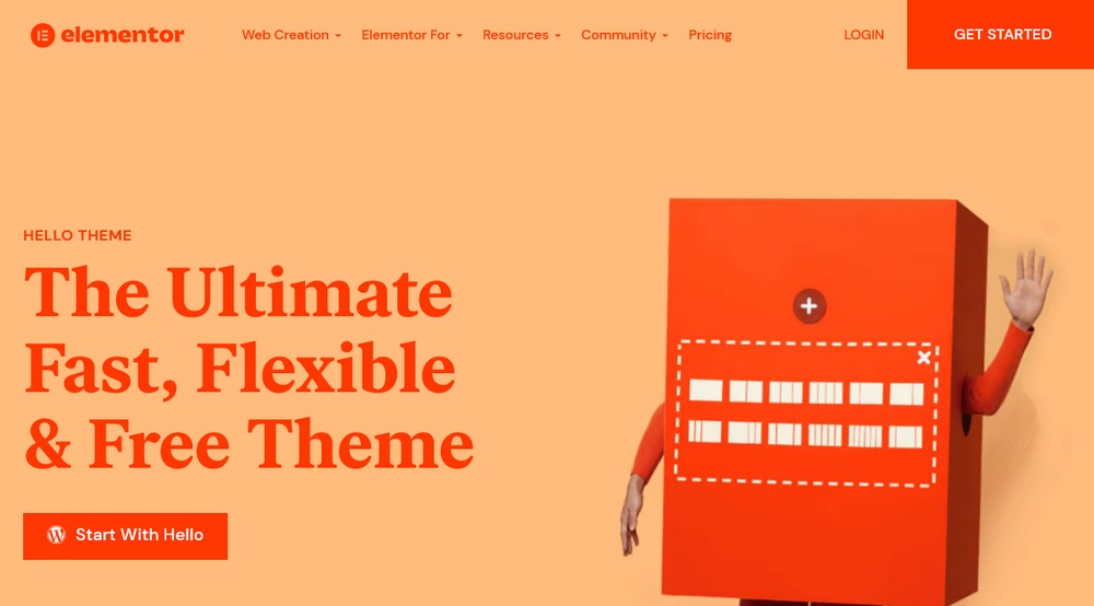 Hello Elementor theme