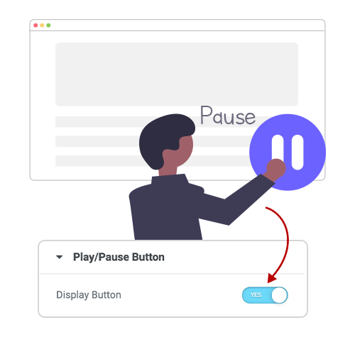 Choice to Play Pause