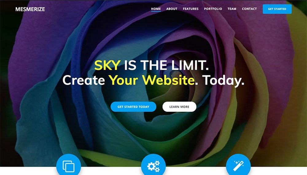 Mesmerize WordPress theme