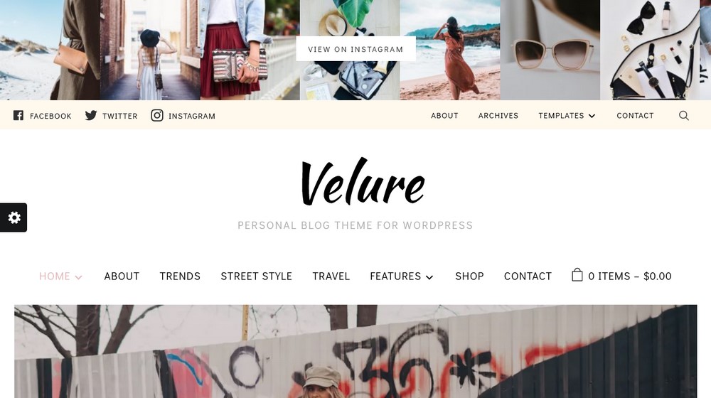Velure theme
