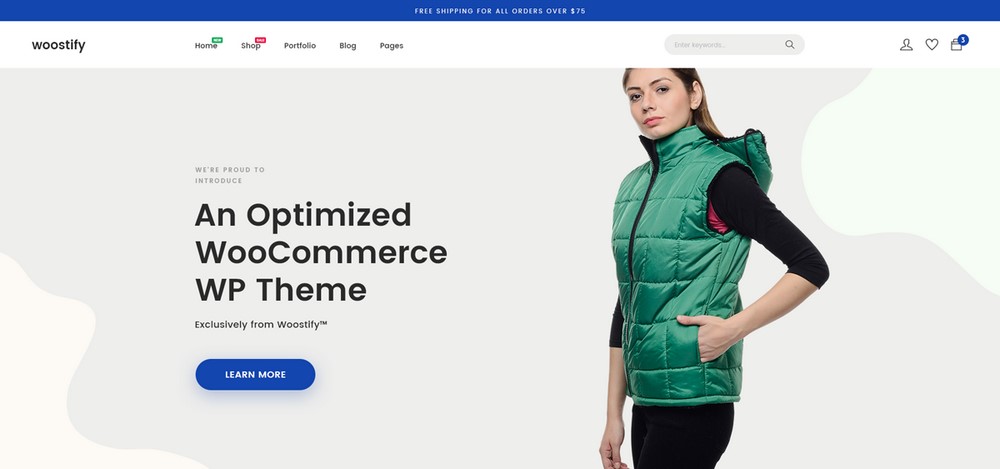 Woostify WooCommerce theme