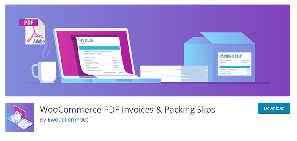 WooCommerce PDF Invoices & Packing Slips plugin