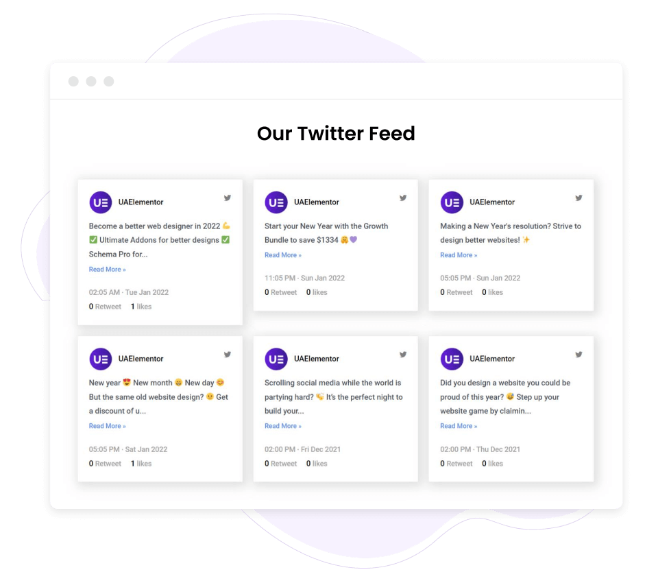 Twitter Feed