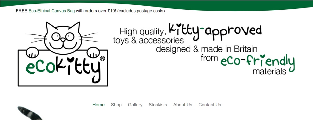 EcoKitty WooCommerce shop example