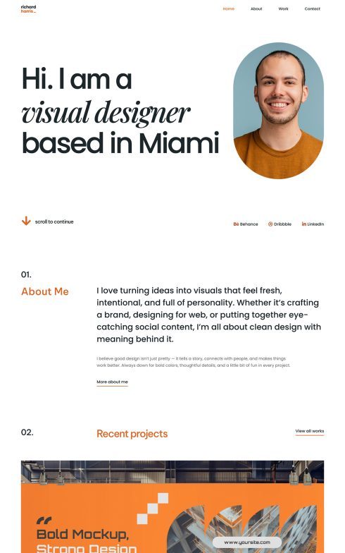 Visual Artist Portfolio