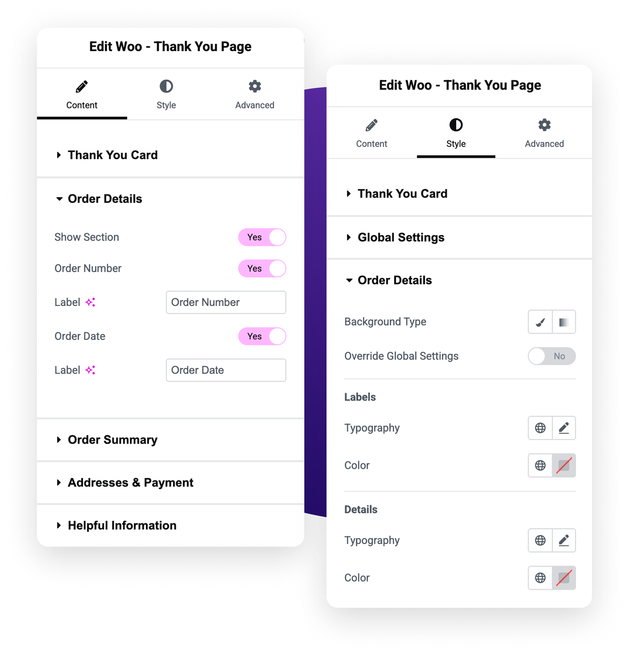 Fully Customizable Settings